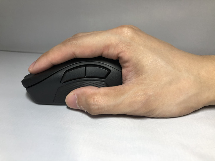 かぶせ持ちでの使用感