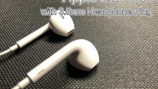 Apple EarPods with 3.5mm Headphone Plugをレビュー