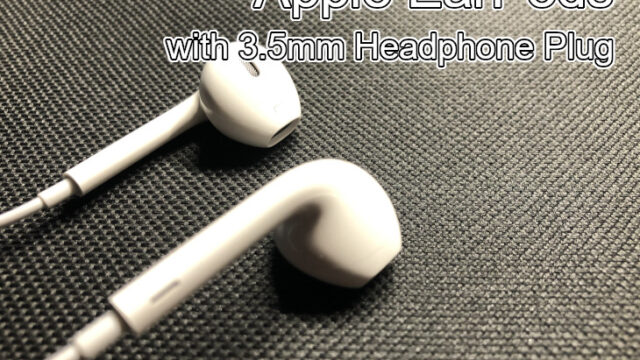 Apple EarPods with 3.5mm Headphone Plugをレビュー