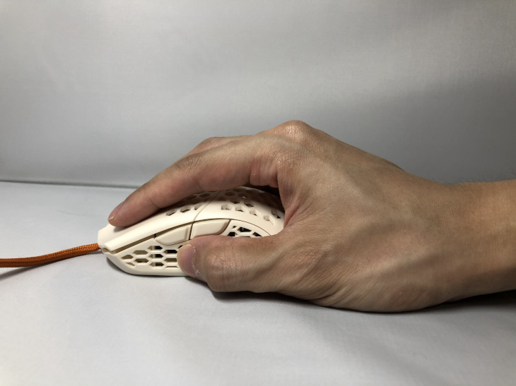 かぶせ持ちでの使用感
