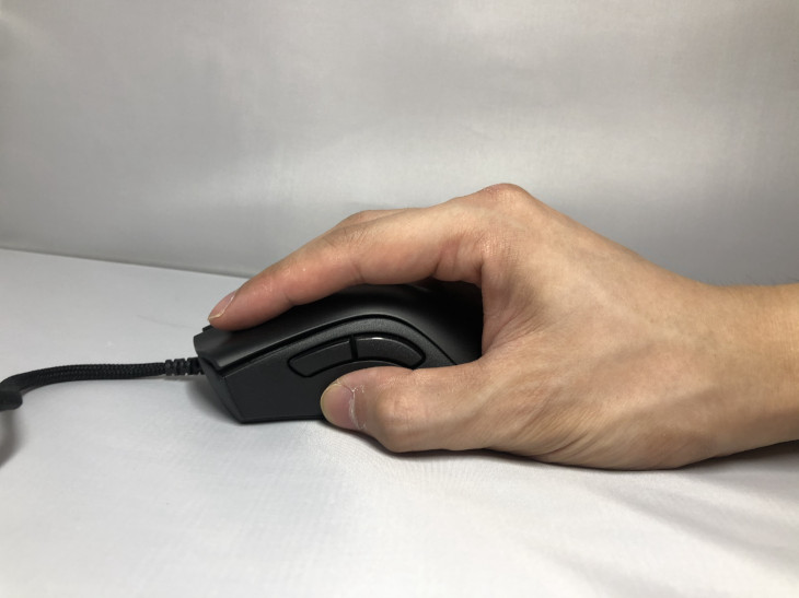 かぶせ持ちでの使用感