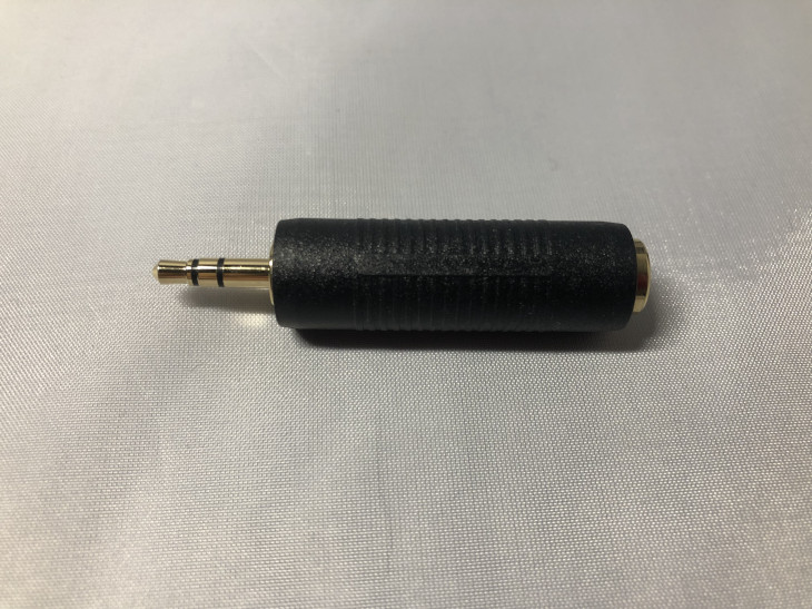 6.3 mm〜3.5mmアダプター